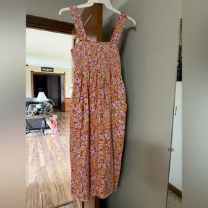 Old Navy Multicolor Smocked Dress